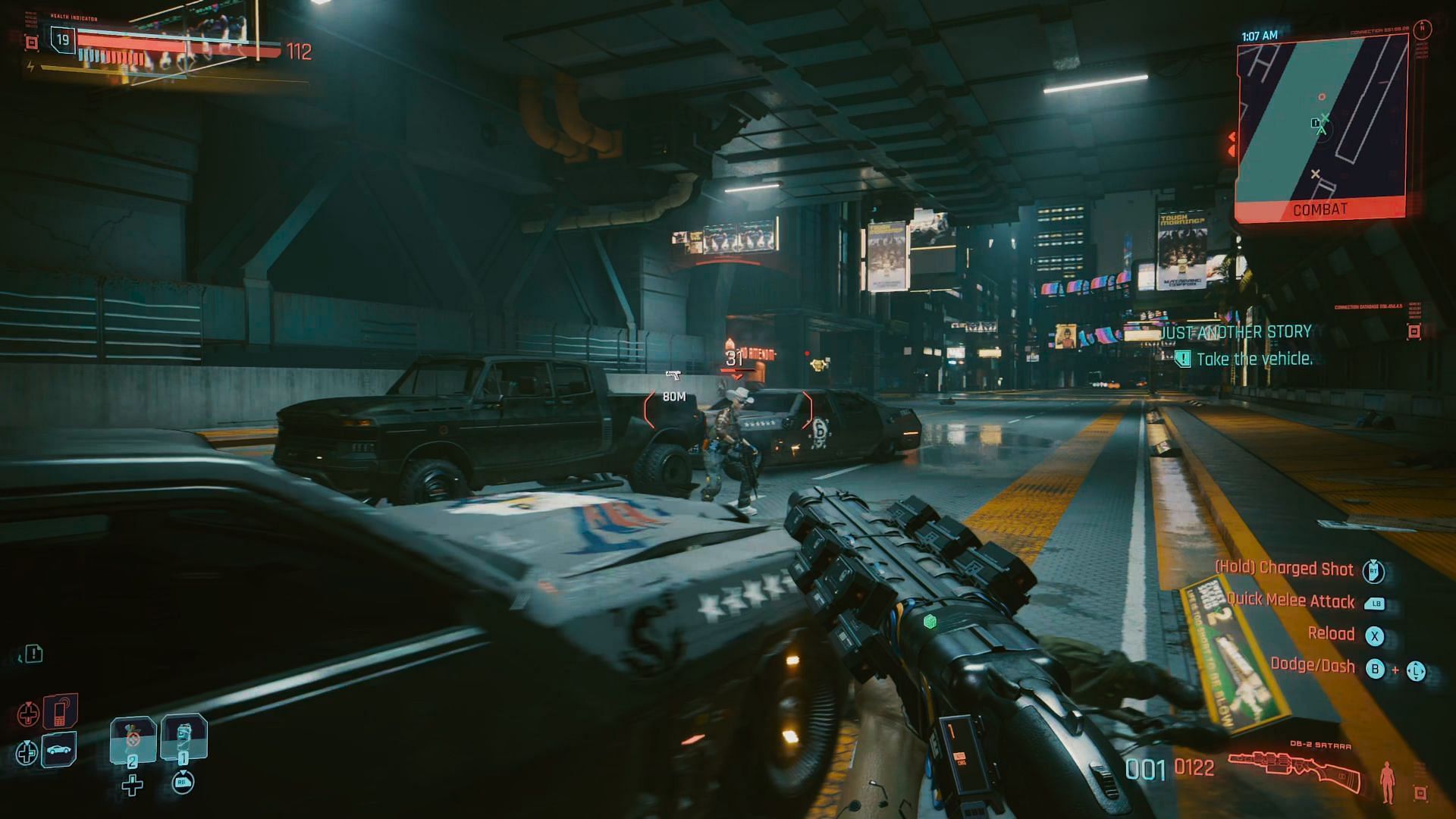 Health and Stamina regen (image via Cyberpunk 2077)